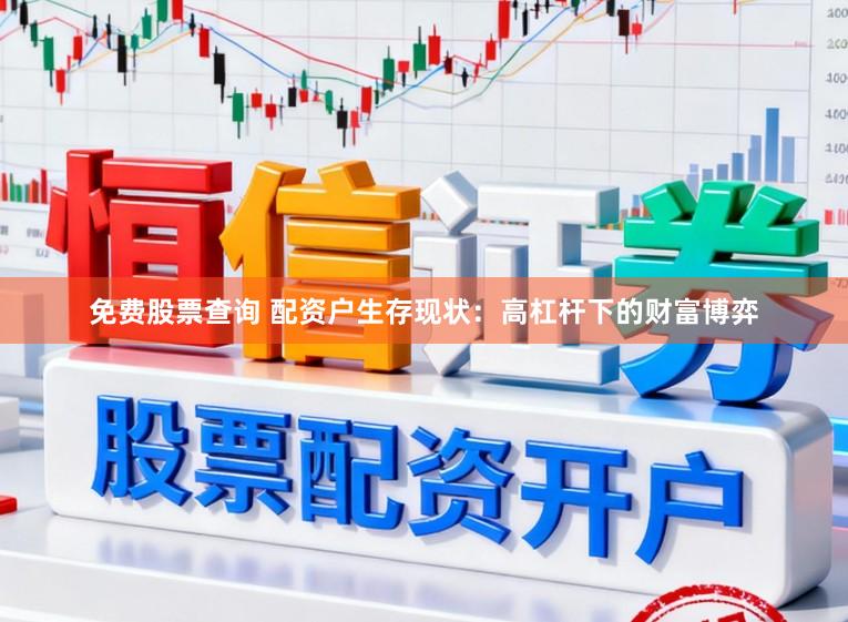 免费股票查询 配资户生存现状：高杠杆下的财富博弈