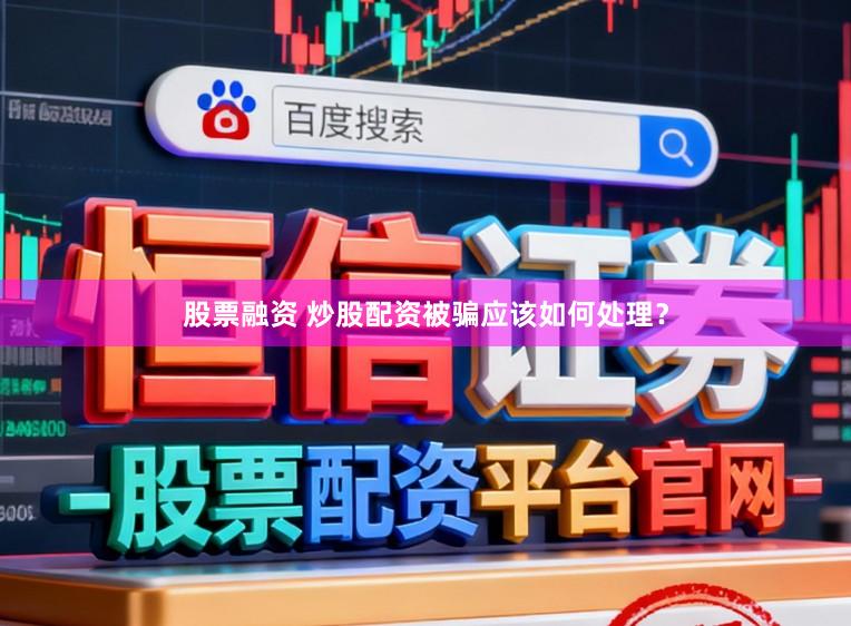 股票融资 炒股配资被骗应该如何处理？